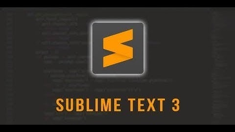 การติดตั้ง sublime text 3 บน KALI LINUX