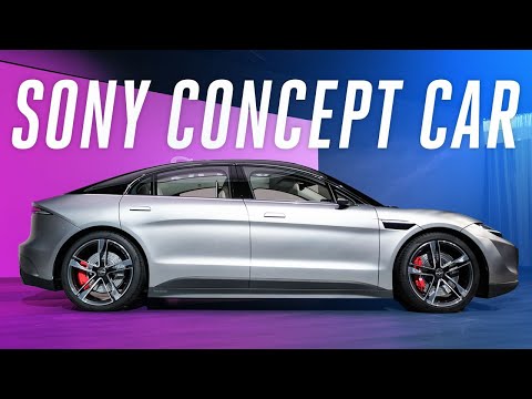 Sony Vision-S concept car first look