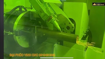 Máy cắt Laser fiber Cnc cắt ống| hộp 5 Axis nạp phôi tự động Ironwood