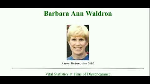 Barbara Waldron (Portland Bahais own version of Da...