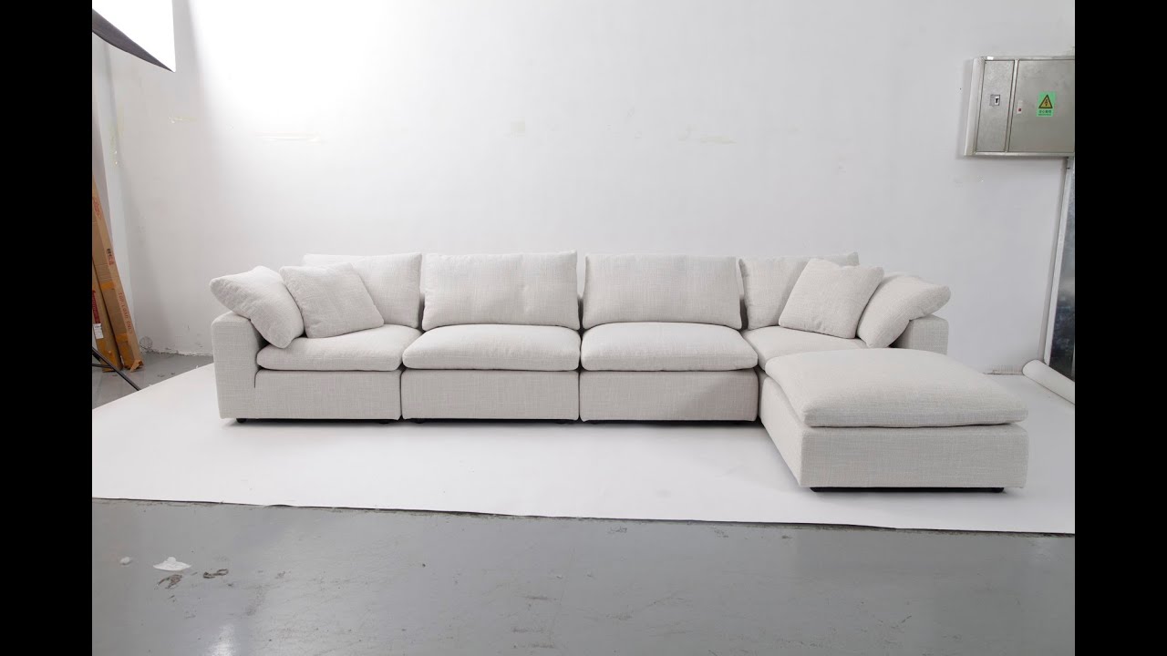 Modular Cloud sofa in production YouTube
