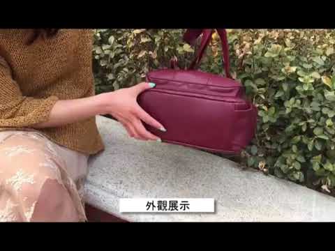 【SK3178】方格簡約多層收納側背包/斜背包-Youshow