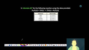 Entropy and Gibbs Free Energy Guided Practice #1-4