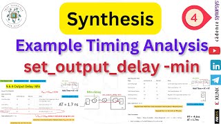set_output_delay -min | SDC Constraints | Synthesis and STA | #vlsi #vlsicourse #vlsitraining