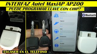 Como Programar una Llave con chip con Interfaz AUTEL y telefono