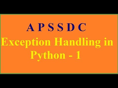 amaravati city images Exception Handling in Python - 1 | APSSDC | MANATV