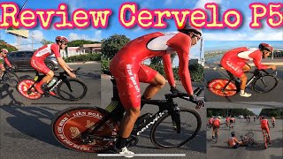 Review chiếc xe TT Cervelo P5. Và toàn thánh cáp kèo