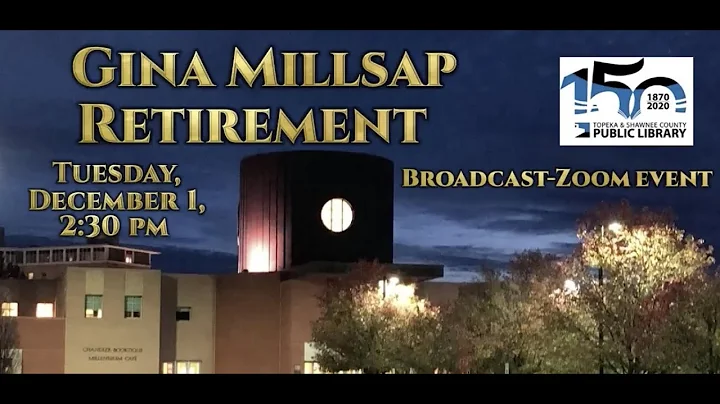 Gina Millsap Retirement - Dec 1 2020