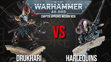 BRAND NEW Drukhari Vs Harlequins - Warhammer 40k 10th Edition