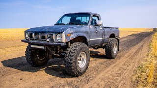 Crazy Engine Swapped Toyota 4x4 Pickup!