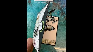Wow!  Stampin' Up Butterfly Beauty PopUp Card!  Part TWO!  It's Journey Time!