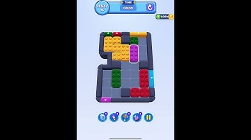 【Color Block Jam】Level 16 gameplay walkthrough #puzzle #walkthrough #asmr #gaming #strategy