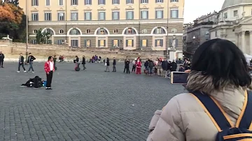 Michael Jackson 2.0 in Piazza del Popolo