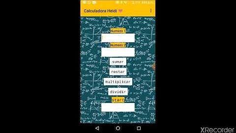 VIDEO CREAR UNA CALCULADORA EN APP INVENTOR, POR HEIDI.
