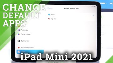 How to Change Default Apps on iPad mini (2021) - APPLE Apps Settings