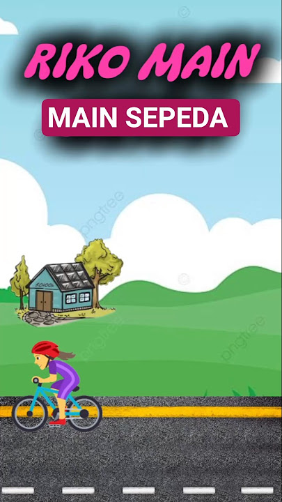 MAIN SEPEDA #kartun #animasi #cartoon #animation ##shorts