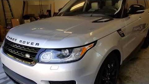 2017 Range Rover Sport with Xpel Prime XR plus window tinting!