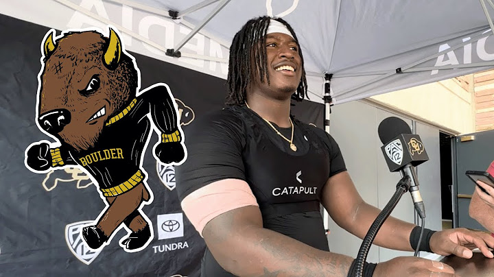 “They haven’t seen us… We know what we’re gonna do” - Colorado C Van Wells ready to silence haters