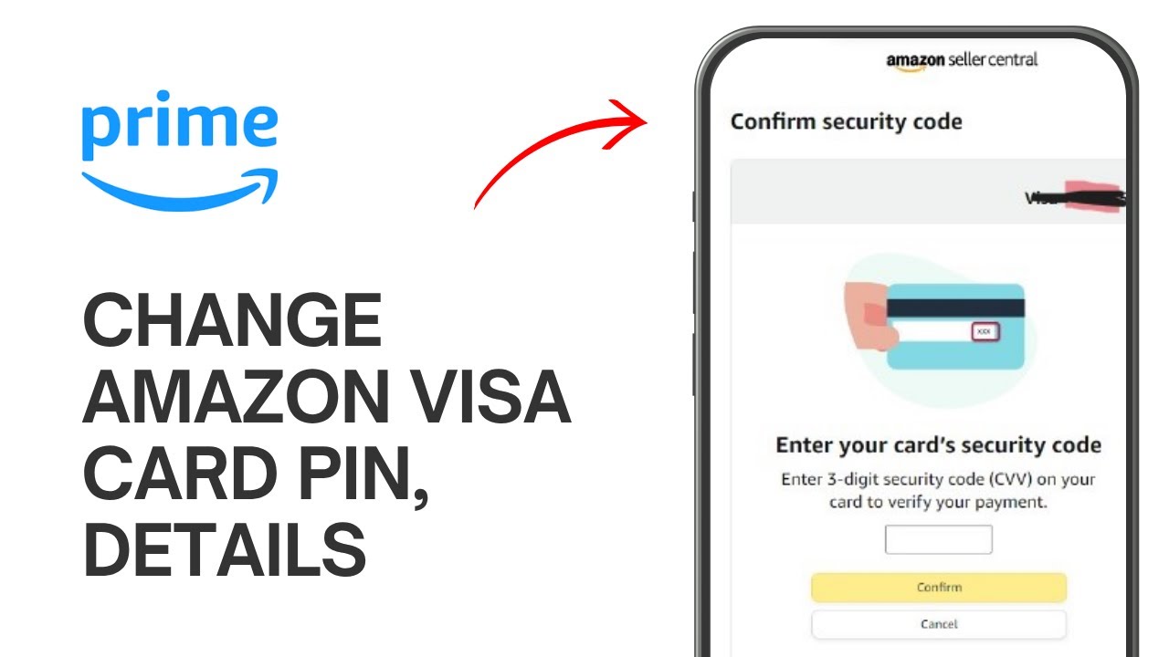 How to Change Amazon Visa Card PIN or Account details - YouTube