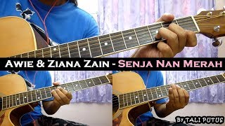 Video thumbnail of "Awie & Ziana Zain - Senja Nan Merah (Instrumental/Full Acoustic/Guitar Cover)"