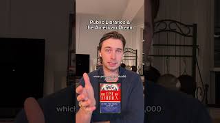The American Dream & Libraries #americandream #usa #library #books #reading #librarian