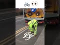 Road painter aces bike lane marking free hand