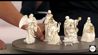 Lenox 7-Piece Holiday Mini Nativity Set QVC