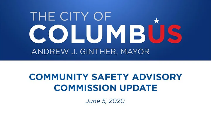 Community Safety Advisory Commission Update