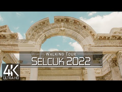 【4K 60fps】🇹🇷 VIRTUAL WALKING TOUR: 🚶 «Selcuk - Turkey 2022» 🎧 ORIGINAL SOUNDS 🚫 NO COMMENT 📺 ASMR