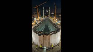 Grand Jamia Mosque Mega Construction Timelapse 🔥 Lahore #trending