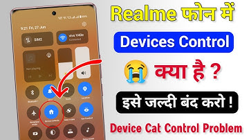 How To On Device Controls in Realme | Realme Device Controls Kaise Off Kare