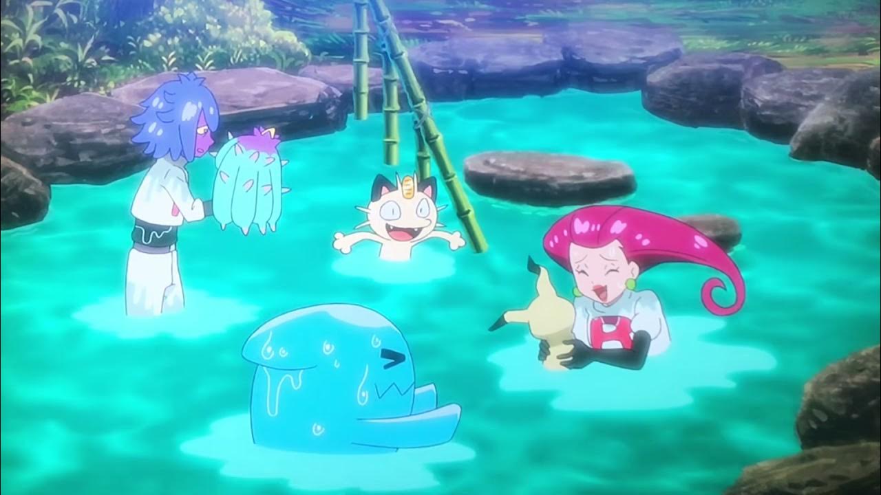 ポケットモンスター 第７６話 ムサシ コジロウ ニャース シーンミミッキュ ヒドイデ キテルグマ再会シーン Youtube