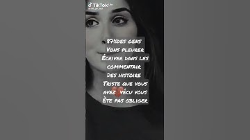 Thumbnail of 87%vont pleurer#sad#triste#music#song#histoire#