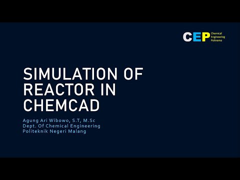 Reactor Simulation in ChemCAD