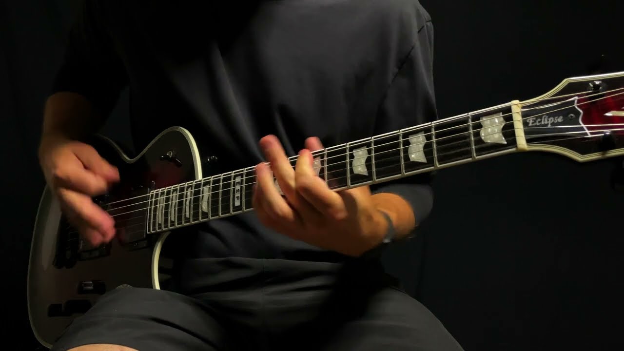 ESP E-II Eclipse See Thru Black Cherry Sunburst August 2022 - YouTube