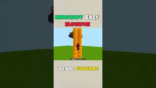 Minecraft Easiest Elevator Ever 🤯