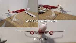 unboxing boeing 737 800 from wish. disappointed