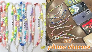 How To Make DIY Phone Charms | Gift Ideas