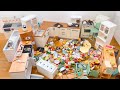 Miniature kitchen set installation asmr