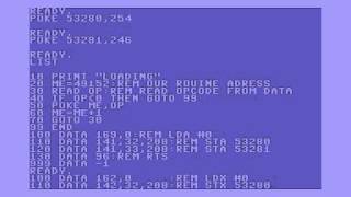Commodore 64 - ML in BASIC (2/4)
