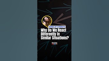 Why do we react so differently to similar situations? HaShem shapes our emotions to guide us.