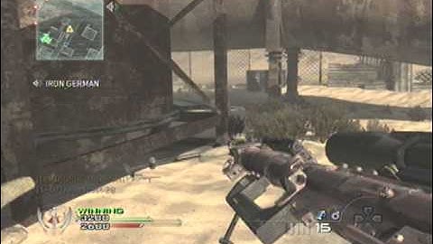MW2 quickscope match 2v3