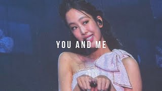 jennie - you & me (coachella vers.) (slowed & reverb)