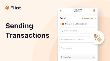 Getting Started with Flint Wallet - Sending Transactions