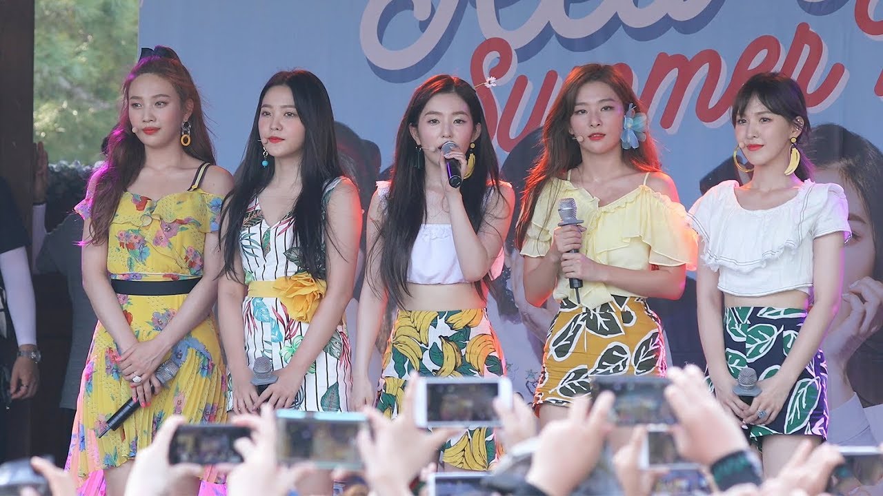180812 레드벨벳(Red Velvet) 팬사인회 엔딩 인사~퇴장 (Ending) [캐리비안베이팬사인회] 4K 직캠 by 비몽