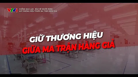 [CHỐNG GIAN LẬN] Giữ thương hiệu giữa ma trận thật giả | VTVIndex
