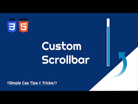 How to make Custom Scroll bar | Html | Css | Tutorial | Abdul Rafay