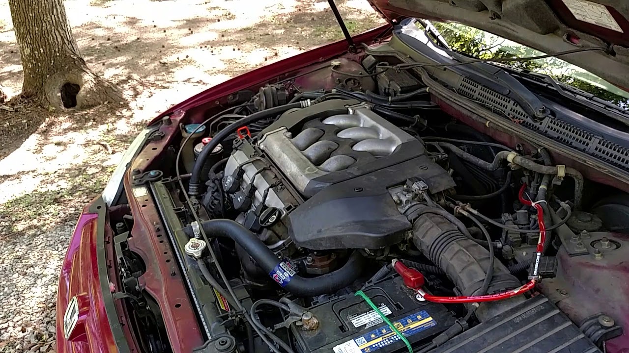 2001 Accord engine moving when shifting into drive - YouTube