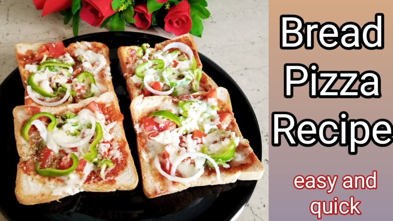 Bread Pizza Recipe Kitchenlife1707 YouTube Maxresdefault