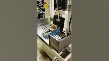 Tapping mach 3 CNC spring tapper wood test